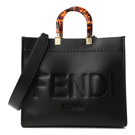 fendi shopper con logo|fendi sunshine shopper tote.